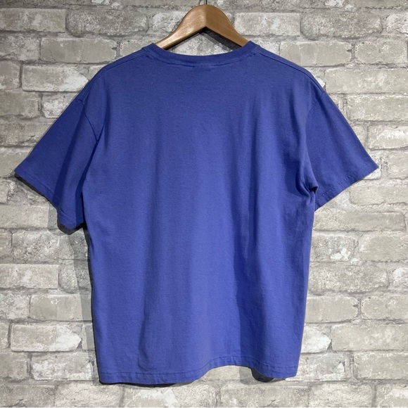 Alaska Themed Short Sleeve Crewneck Tshirt. Purple. Women's Medium. Moose. Moon. - Picture 2 of 4